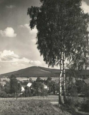 Putzkau. Blick zum Valtenberg