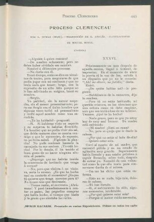 Proceso Clémenceau. [Continuación]