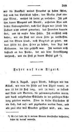 Fahrt auf dem Tigris.