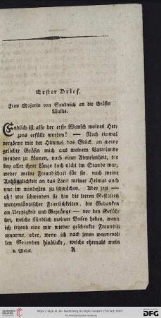 [Erster Brief - Vier und fünfzigster Brief]