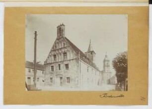 Städtische Sparkasse, Fürstenwalde/Spree: Ansicht (aus: Skizzen- und Fotoalbum 28)