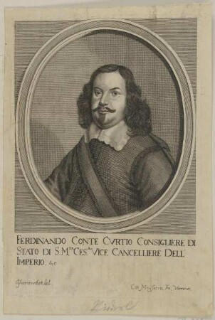 Bildnis des Ferdinando Conte Curtio