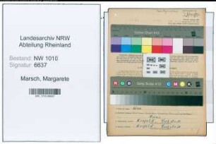 Entnazifizierung Margarete Marsch , geb. 08.08.1913 (Kauffrau)