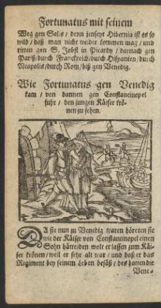 Wie Fortunatus gen Venedig kam/ von dannen gen Constaneiopel fuhr ...