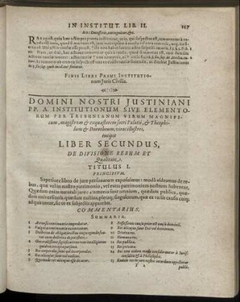 Liber Secundus, De Divisione Rerum Et Qualitate