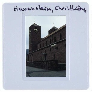 Hauenstein, Christkönig-Kirche : Außenansicht Langhaus