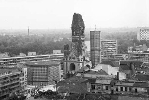 Berlin: Vom Dach des Allianzhauses auf Gedächtniskirche