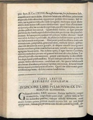 Casus LXXVIII. - Casus LXXXIV.