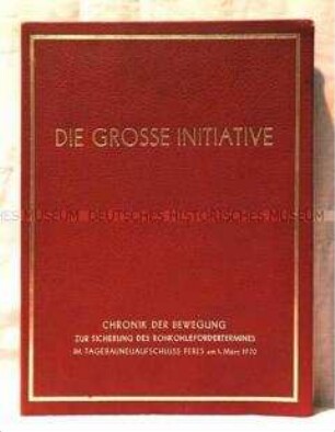 Dokumentation über den Kohletagebau Peres, in Kassette