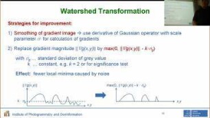 Region Segmentation I - Part I