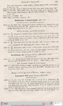 Empereur grecs à Nicée 1206-1261 (Nr. 16532 - 16535)