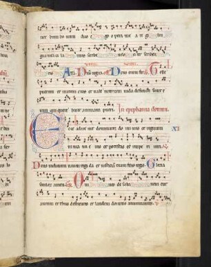 Zierinitiale: E(cce advenit)