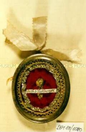 Medaillon mit Reliquie