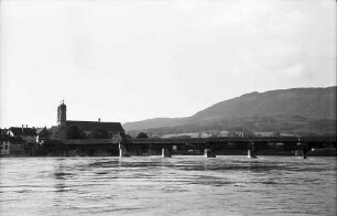 Bad Säckingen: Münster, Rhein und alte Holzbrücke