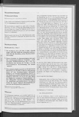 BezVG § 26 Abs. 4 Satz 1