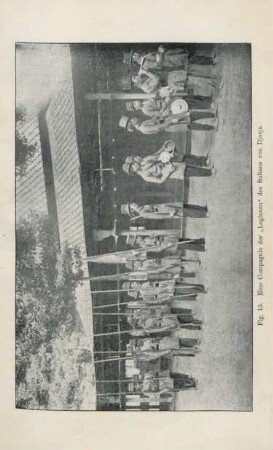 Fig. 15. Eine Compagnie der "Legionen" des Sultans von Djocja