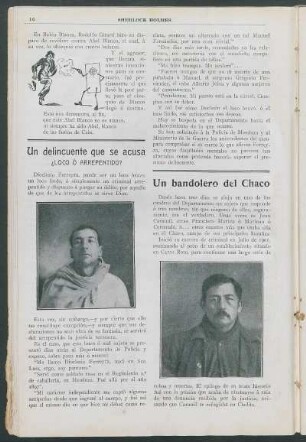 Un bandolero del Chaco