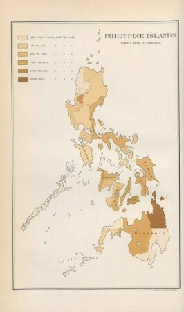 Philippine Islands death rate of Carabao