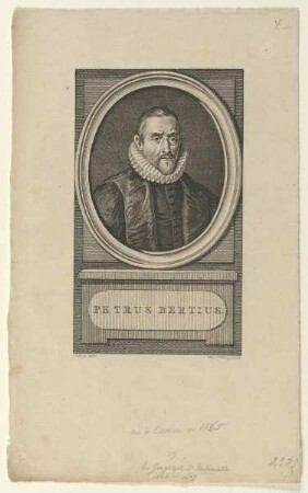 Bildnis des Petrus Bertius