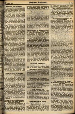 Zweite Ausgabe vom Dienstag, den 06. November 1928.