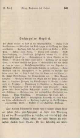 Sechzehntes Kapitel