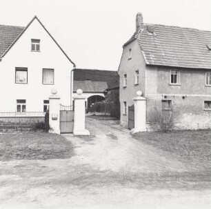 Pegau-Weideroda, Vierseithof, um 1830