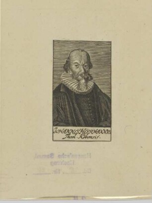 Bildnis des Johannes Heermannus