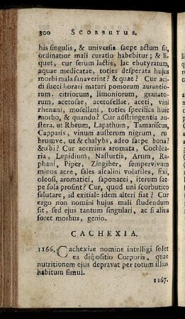 Cachexia - Morbi Gravidarum