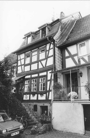 Wohnhaus, Fachwerk; Wächtersbach, Obertor 17