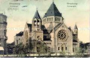 Die Synagoge in Strassburg