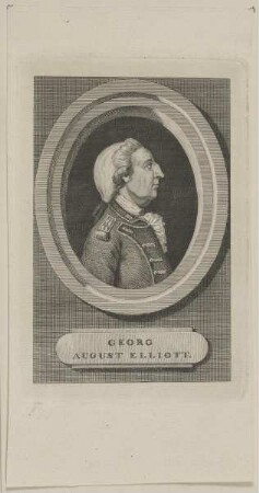 Bildnis des Georg Augustus Elliott