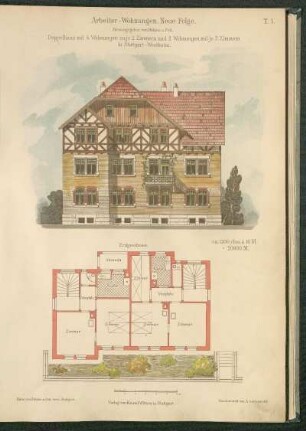 Doppelhaus in Stuttgart-Westheim