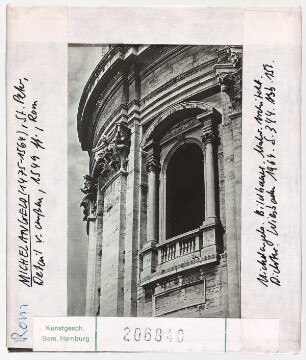Rom: St. Peter, Detail der Fassade