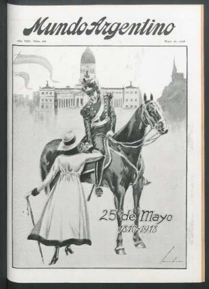 25 de Mayo 1810-1918 [Dibujo]