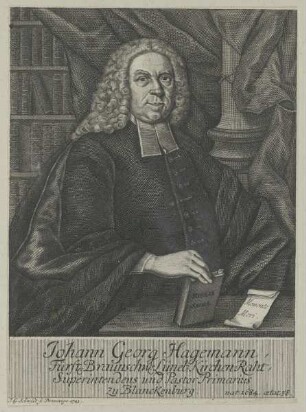 Bildnis des Johann Georg Hagemann