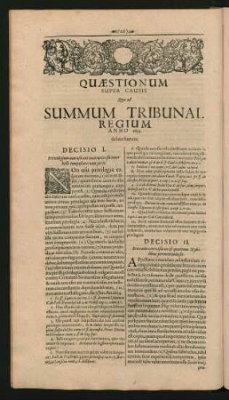 [Pars II] Quaestionum ... Anno 1654 ...