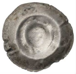 Fundmünze, Hohlpfennig, 1375 - 1497?
