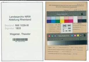 Entnazifizierung Theodor Wagener , geb. 24.12.1912 (Lehrer)