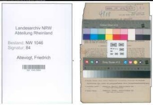 Entnazifizierung Friedrich Altevogt , geb. 19.10.1893 (Lehrer)