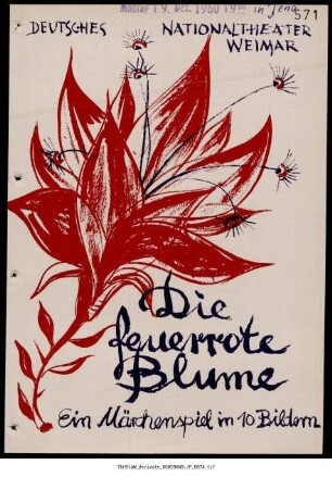 Die feuerrote Blume