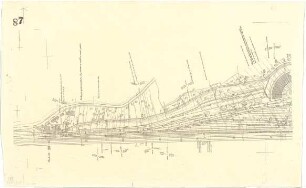 Fischer, Theodor; Pressburg (Bratislava, Slowakei); Wettbewerbs - Unterlagen - Verkehrsplan