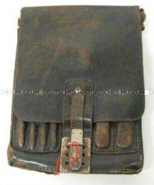 Uniform eines Leutnants der Schutzpolizei als Angehöriger der Feldgendamerie, Dienstanzug - Kartentasche