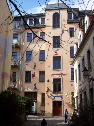 Dresden: Kunsthofpassage in der Neustadt