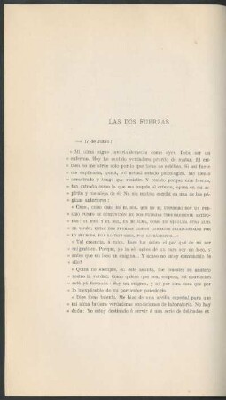Las dos fuerzas