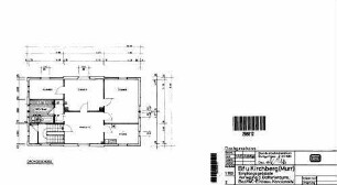 Kirchberg (Murr): Empfangsgebäude Grundriss Dachgeschoß