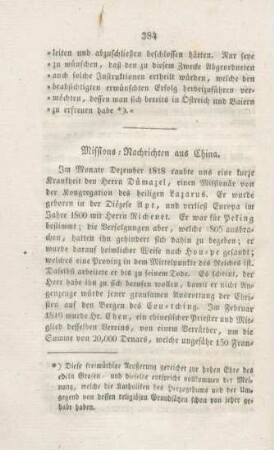 384-388 Missions-Nachrichten aus China