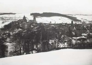 Altstadt mit Schloß, Georgenkirche und Rathaus