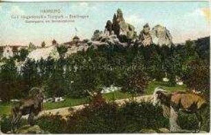 Ansicht aus Hagenbecks Tierpark
