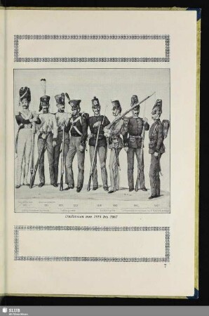 Uniformen von 1815 bis 1867