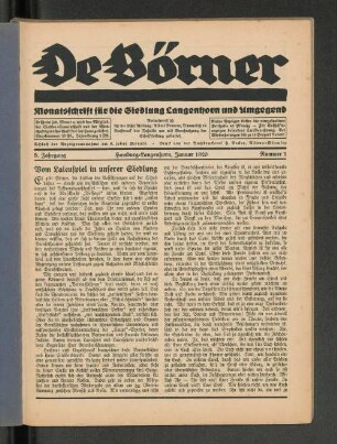 Vom Laienspiel in unserer Siedlung